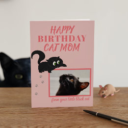 Tarjeta de cumpleaños personalizada con foto de ma