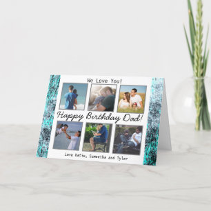 Tarjeta de cumpleaños personalizada con foto para
