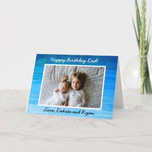 Tarjeta de cumpleaños personalizada con foto para 