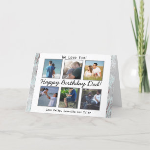 Tarjeta de cumpleaños personalizada con foto para