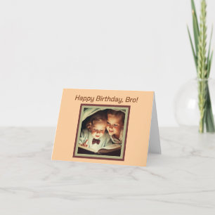 Tarjeta de cumpleaños personalizada con foto y tex