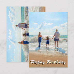 Tarjeta de cumpleaños personalizada con tu foto