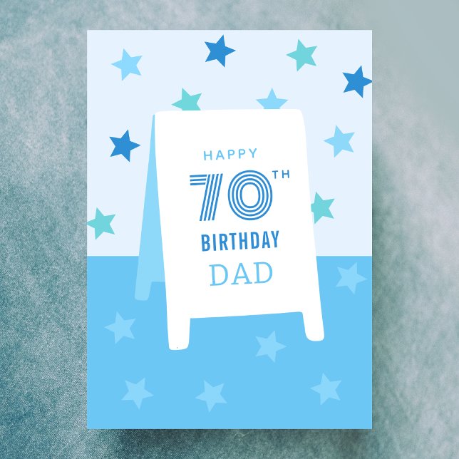 Tarjeta de cumpleaños personalizada de 70 años (Subido por el creador)