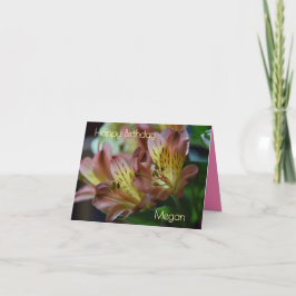 Tarjeta de cumpleaños personalizada Happy Birthday