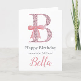 Tarjeta de cumpleaños personalizada para ella - Ca