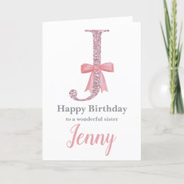 Tarjeta de cumpleaños personalizada para ella - Ca