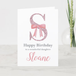 Tarjeta de cumpleaños personalizada para ella - Ca