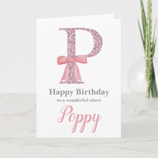 Tarjeta de cumpleaños personalizada para ella - Ca (Anverso)
