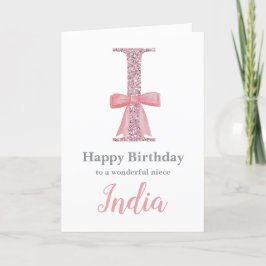 Tarjeta de cumpleaños personalizada para ella - Ca