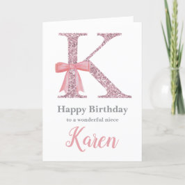 Tarjeta de cumpleaños personalizada para ella - Ca