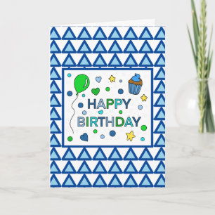 Tarjeta de cumpleaños personalizada para Hermano 