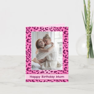 Tarjeta de cumpleaños personalizada para mamá con