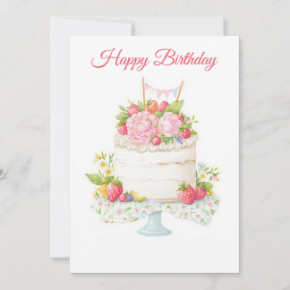 Tarjeta de cumpleaños personalizada para negocios