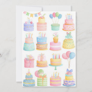 Tarjeta de cumpleaños personalizada para negocios