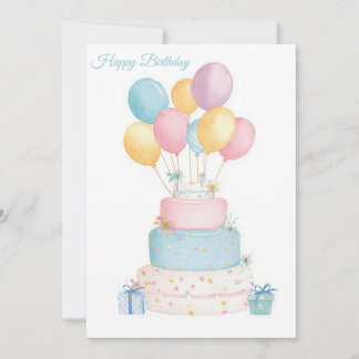 Tarjeta de cumpleaños personalizada para negocios