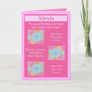 Tarjeta de cumpleaños personalizada para nieta