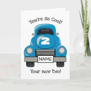 Tarjeta de cumpleaños personalizada para niños con