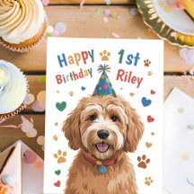 Tarjeta de cumpleaños personalizada para niños con