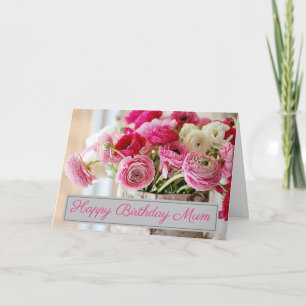 Tarjeta de cumpleaños personalizada - Shabby Chic