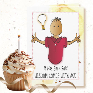 Tarjeta de cumpleaños personalizado para él