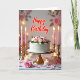 Tarjeta de cumpleaños Pink Sugar