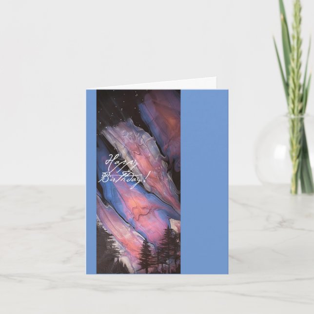 Tarjeta de cumpleaños plegada (Anverso)