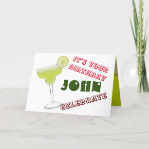 Tarjeta de cumpleaños plegada