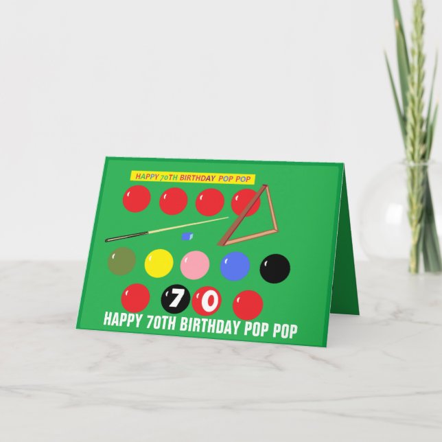 TARJETA DE CUMPLEAÑOS POP PARA abuelo (Anverso)