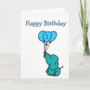 Tarjeta de cumpleaños por edad del personalizado -