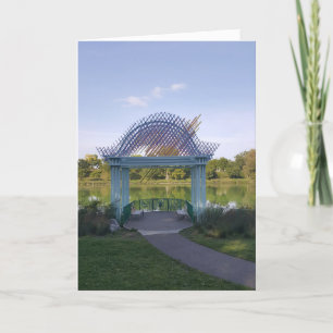 Tarjeta de cumpleaños "Powderhorn Park Gazebo"