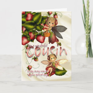 Tarjeta de cumpleaños - Primo - Moonies Cutie Pie