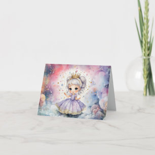 Tarjeta de cumpleaños Princess