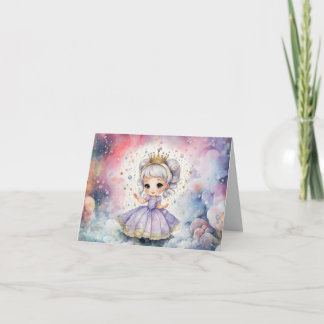 Tarjeta de cumpleaños Princess