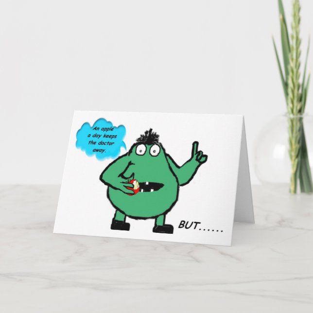 Tarjeta de cumpleaños "Puddigan". (Anverso)