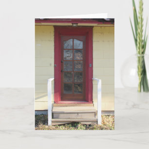 Tarjeta de cumpleaños "Puerta Victoriana"