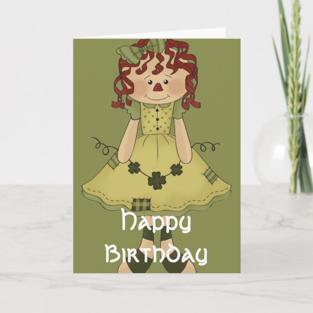 Tarjeta de cumpleaños RagDoll d3 de marzo feliz (Anverso)