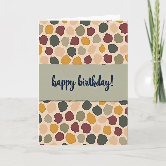 Tarjeta de cumpleaños Ragged Sage (Anverso)