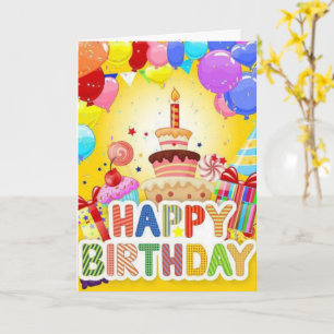 Tarjeta de cumpleaños recién añadida