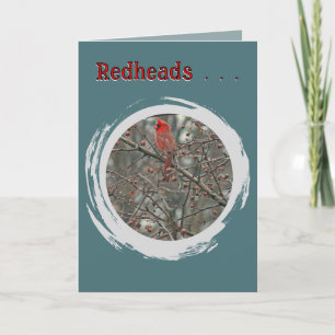 TARJETA DE CUMPLEAÑOS "REDHEADS"