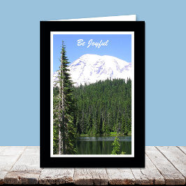 Tarjeta de cumpleaños religiosa: sé alegre