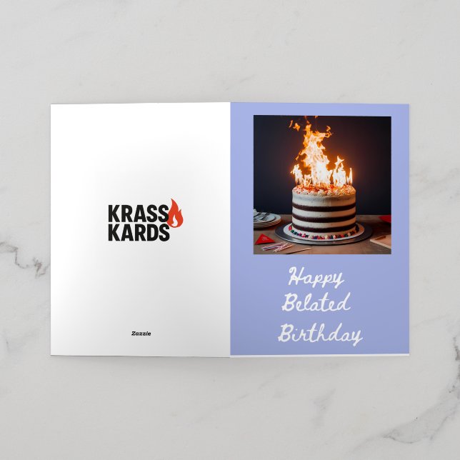 Tarjeta de cumpleaños retrasada (Distribución Exterior )