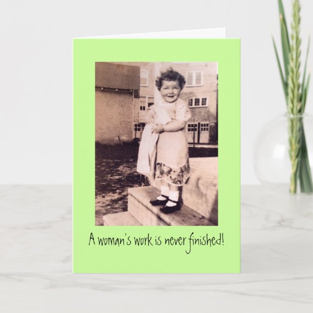 Tarjeta de cumpleaños retrasada (Anverso)