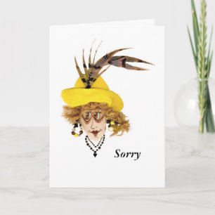 Tarjeta de cumpleaños retrasada