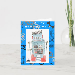 Tarjeta de cumpleaños RoBoT