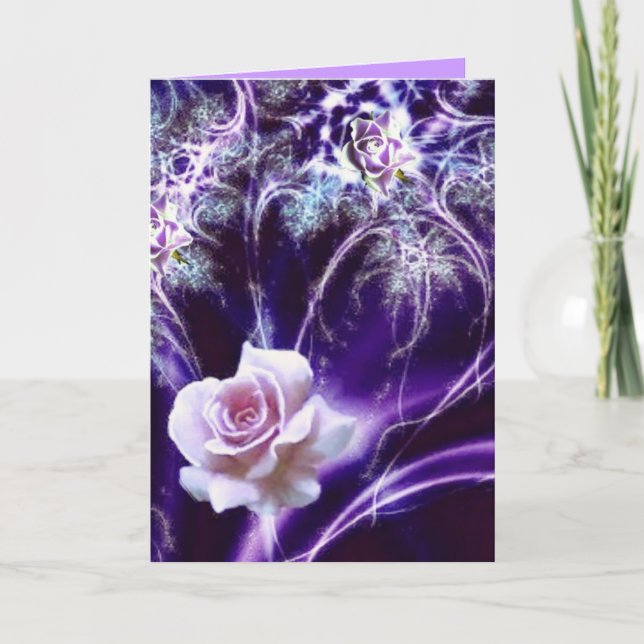 Tarjeta de cumpleaños romántica (Anverso)