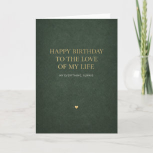 tarjeta de cumpleaños romántica