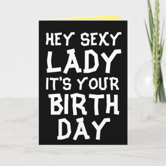 TARJETA DE CUMPLEAÑOS ROMÁNTICA CON NALGADAS PARA