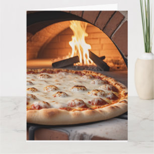 TARJETA DE CUMPLEAÑOS ROMÁNTICA DE PIZZA
