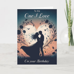 Tarjeta de cumpleaños romántica 'La persona que am