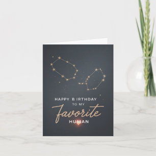 Tarjeta de cumpleaños romántica para novio